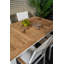 Navya 4 - Person Teak Solid Wood Patio Dining Set Extendable Rectangular Table