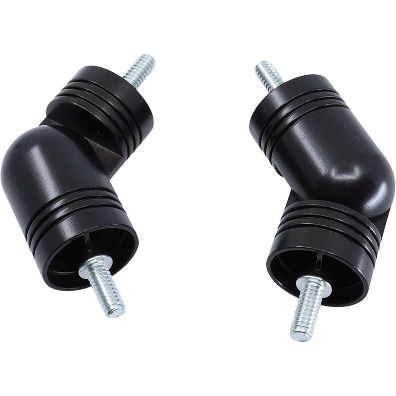 Meriville Hinged Elbow Connector, 2 pcs, 1.125", Oil-Rubbed Bronze