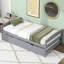Lit plateforme simple avec lit gigogne simple-1224379164