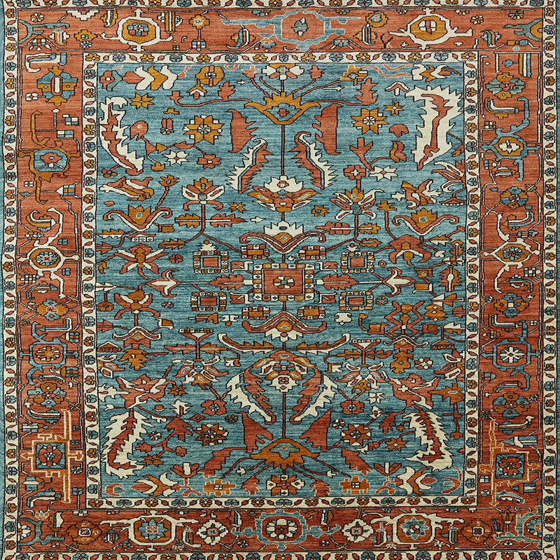 Paulikens Oriental Indoor Rug, Square 8'