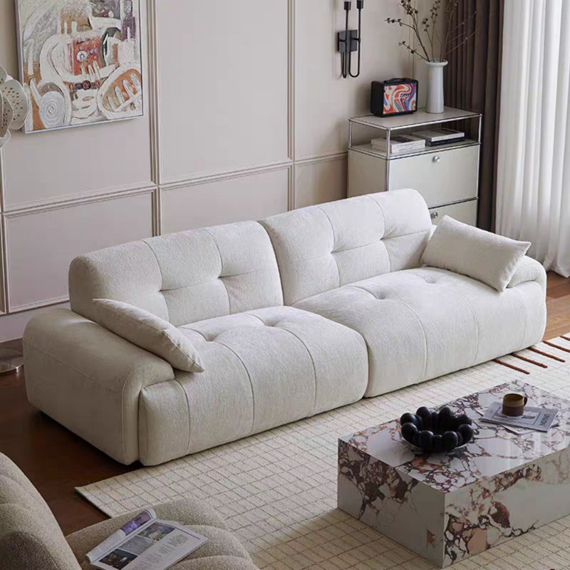 Modern creative sofa, Blanc cassé