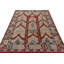 Rug & Kilim’S Konya Style Rug In Taupe And Red With Geometric Patterns