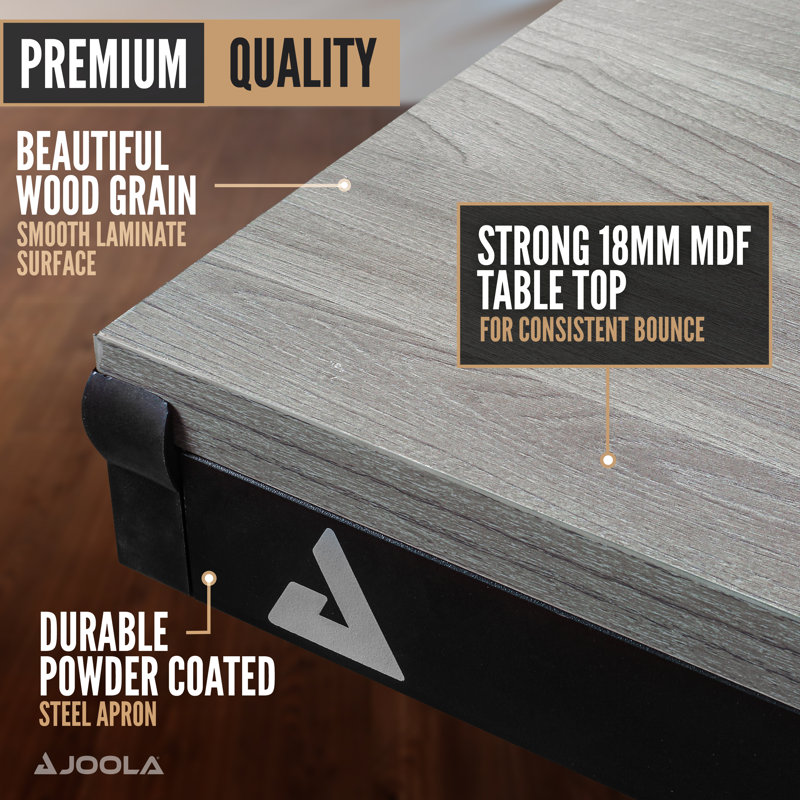 Joola Brighton Table Tennis and Dining Combo Table, Office Ping Pong Table with X-legs