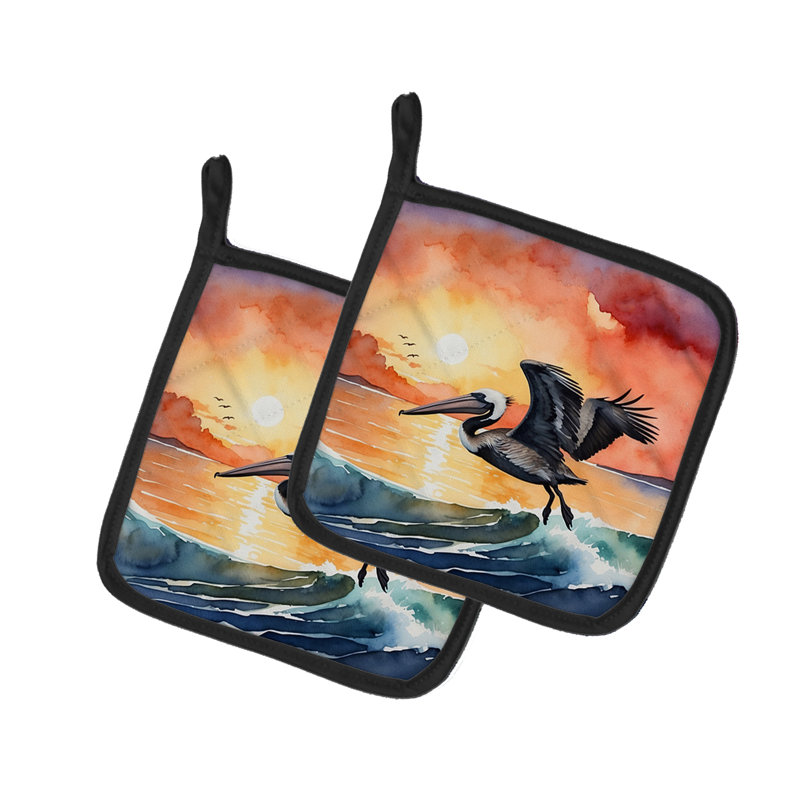 Paire de poignées Pelican Fiery Sunset