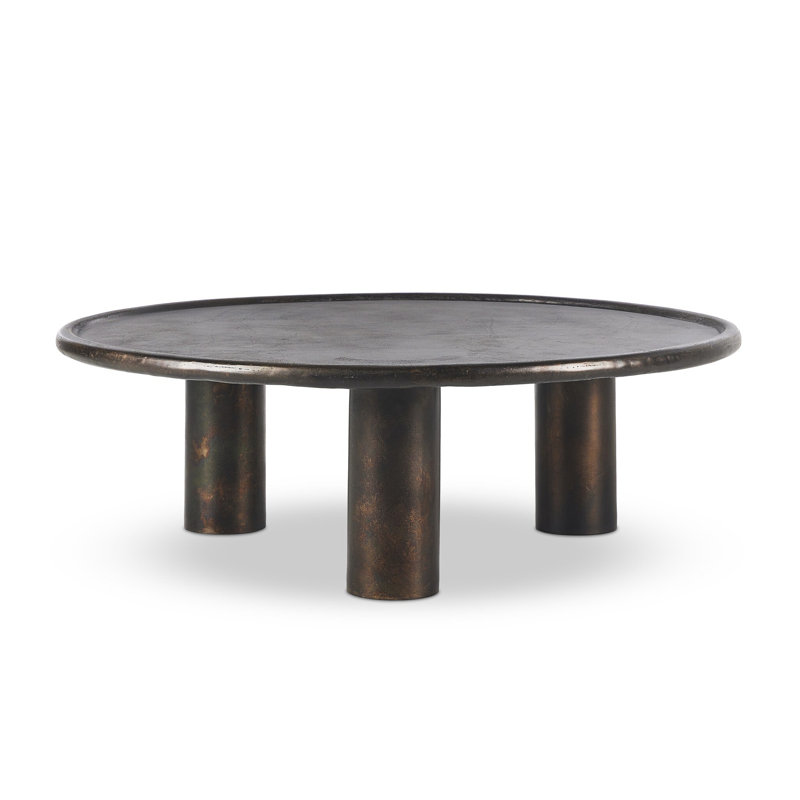 Cary Coffee Table-Distressed Bronze