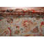 Tapis traditionnel antique à teinture végétale 11 x 17