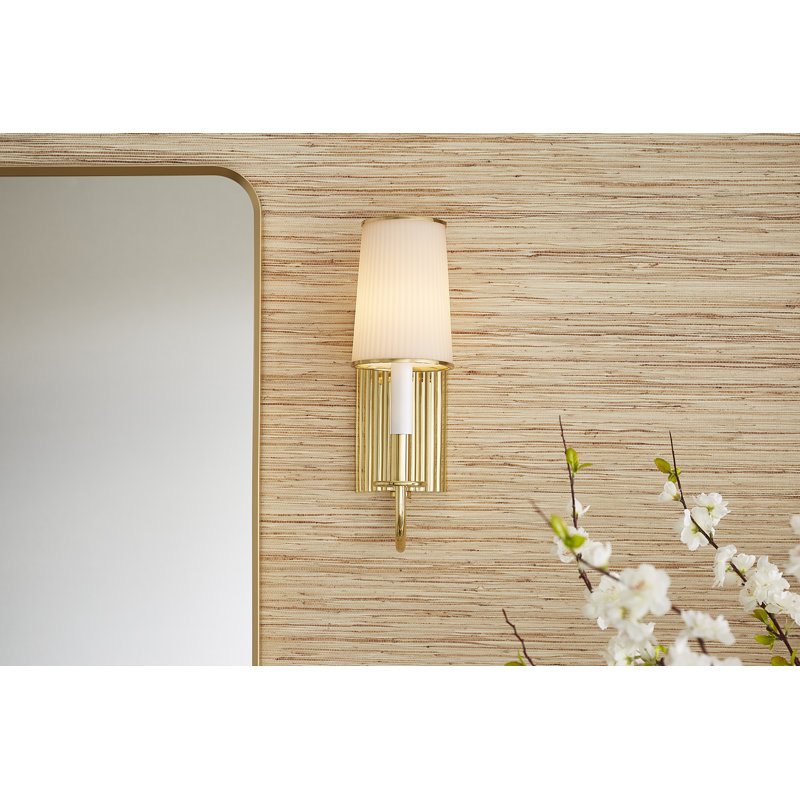 Tresdoux One-Light Sconce, Polished Nickel