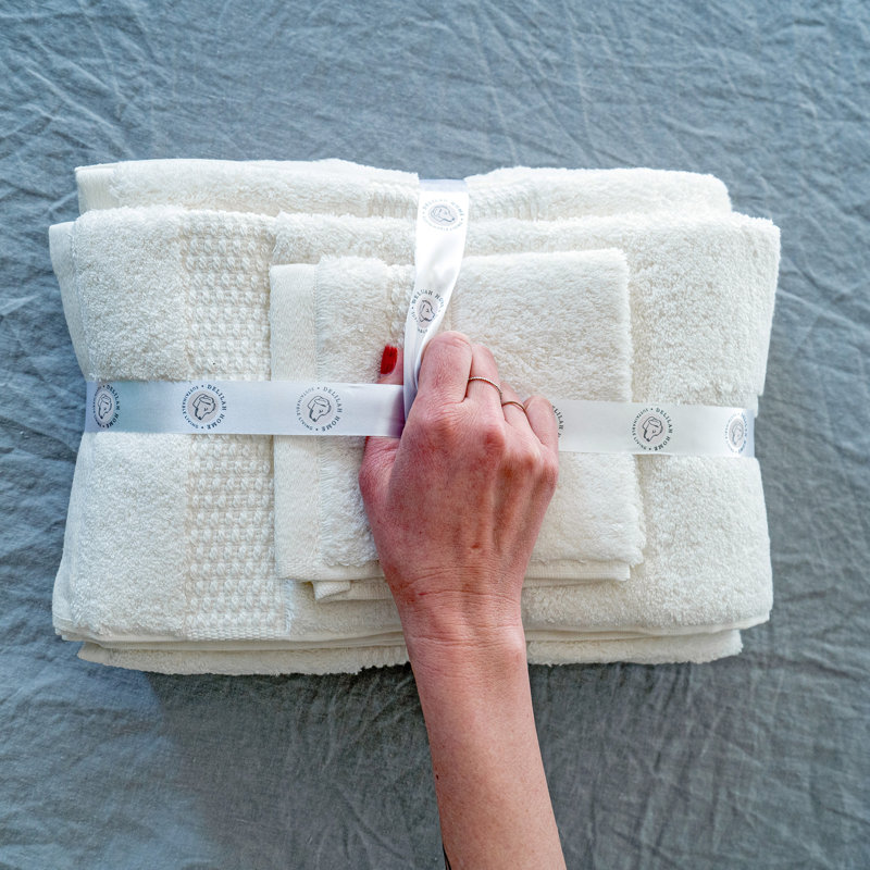 Washcloth Set, Ivory