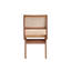 Chaise d'appoint 2 avec tissage naturel et finition - Rehaussez votre décor extérieur