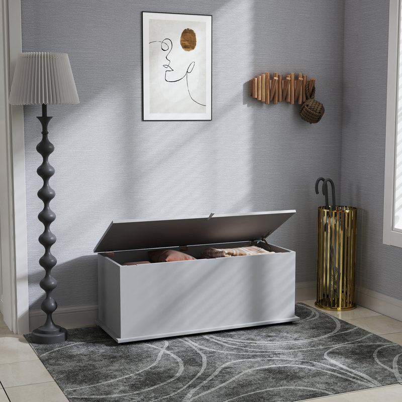 Almerton Blanket Chest, Grey
