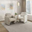 Fauteuil d'appoint confortable avec revêtement élégant pour rehausser et détendre le salon-691889688