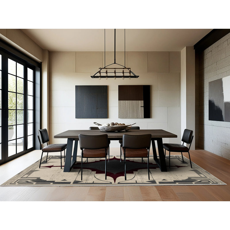 Imperial Grace Rug, Square 5'