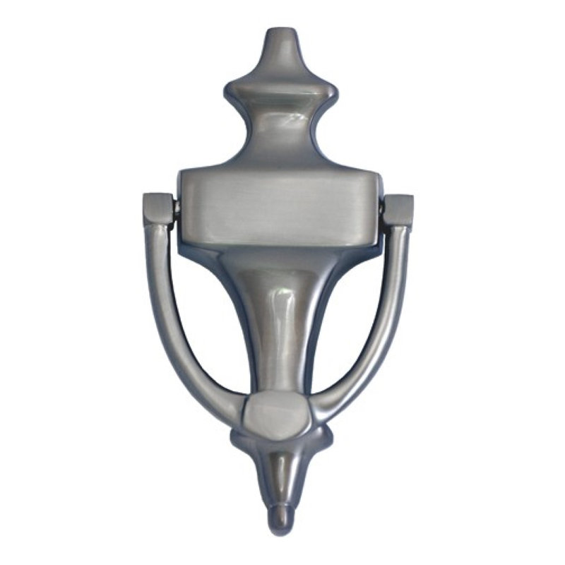 Brass Door Knocker, Satin Nickel