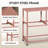 39.1'' W 5-Drawer Dresser For Bedroom, Storage Unit With Sturdy Steel Frame, TV Stand With Wooden, Chest of Drawers for Closet, Living Room-1216747359