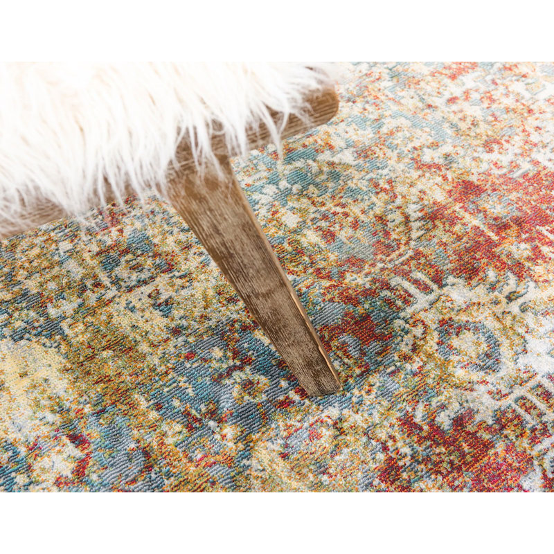Oriental Indoor Rug, Runner 2'2" x 6'