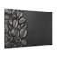 Art floral sur toile noire-256825028