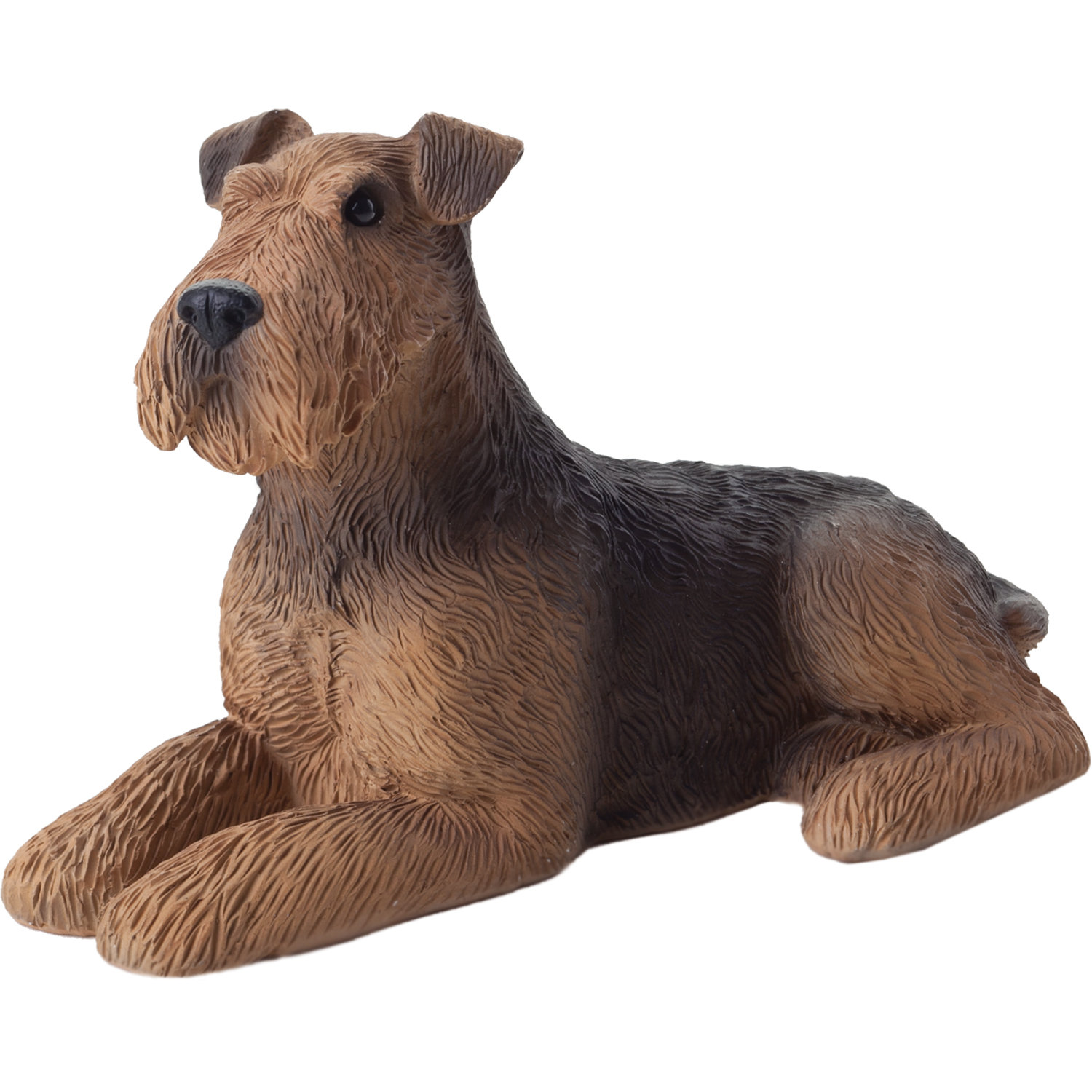 Alcott Hill® Hornberger Airedale Terrier Figurine | Wayfair