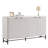  65" Wide Fluted Sideboard Buffet Cabinet with Adjustable Shelves, Modern Storage Credenza for Dining Room, Living Room and Entryway-773962390