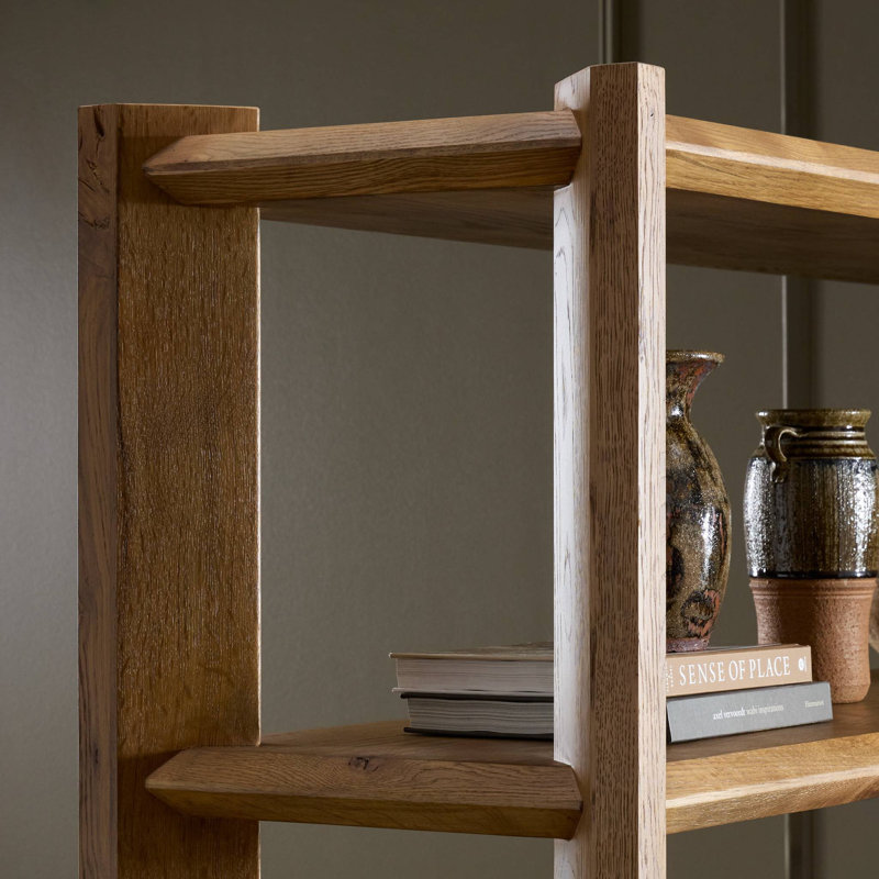 Orwin Bookcase, Worn Oak