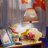 Teamson Kids Truck Nightstand Table Lamp