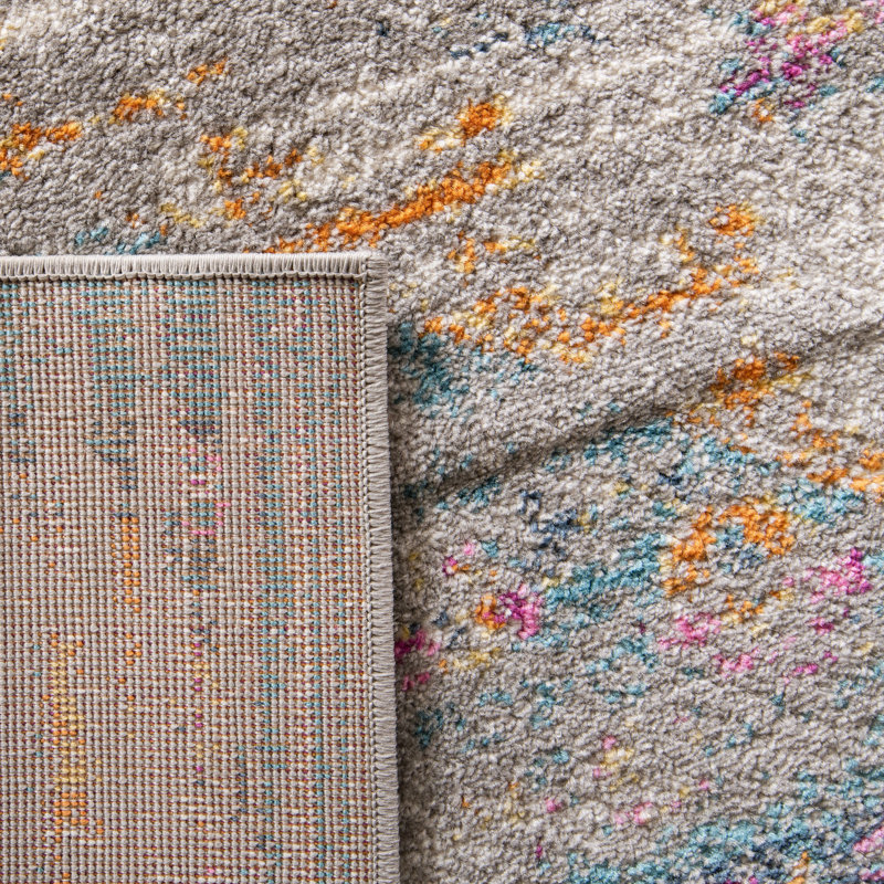 Tapis oriental gris clair Felty, Rectangulaire 3 pi x 5 pi