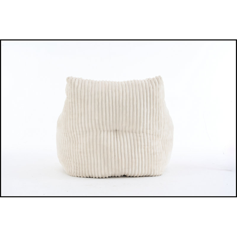 Fauteuil à billes Soft Velvetoy, Beige