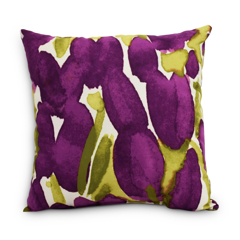 Housse et insert de coussin carré Sunset, 20 po x 20 po, Mauve, Intérieur