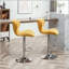 Ensemble de 2 tabourets pivotants réglables Ellston