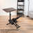 Black / Dark Wood Kids' Kneeling Chair and Desk