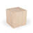 Beige Travertine Side Table-115160081