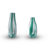 Set of 2 Handblown Glass Vases-1331957648