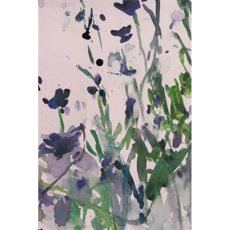 Garden Moment IV - Painting, 76 cm H x 51 cm W, Wrapped Canvas