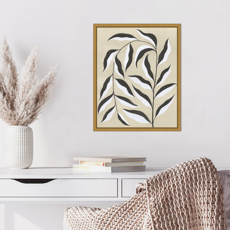 Emerging Weeds II by Grace Popp Framed Canvas Wall Art Print, 20" H x 16" W