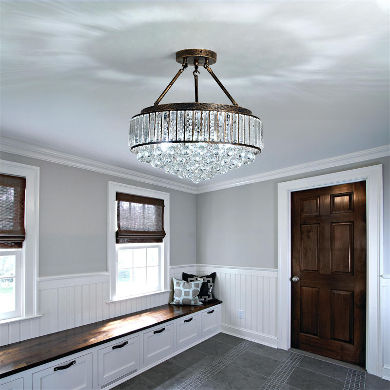 Hamblin Chandelier, Bronze