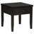 Sutter Distressed Java 1-drawer Square End Table