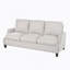 Ensemble de canapés de salon modernes 3 pièces comprenant canapé modulaire, causeuse et fauteuil, idéal pour le confort et le style d'un appartement-1627344021