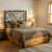 Fireside Lodge Hickory Log Twig Platform Bed - King - Cinnamon-1864146511-1864146515
