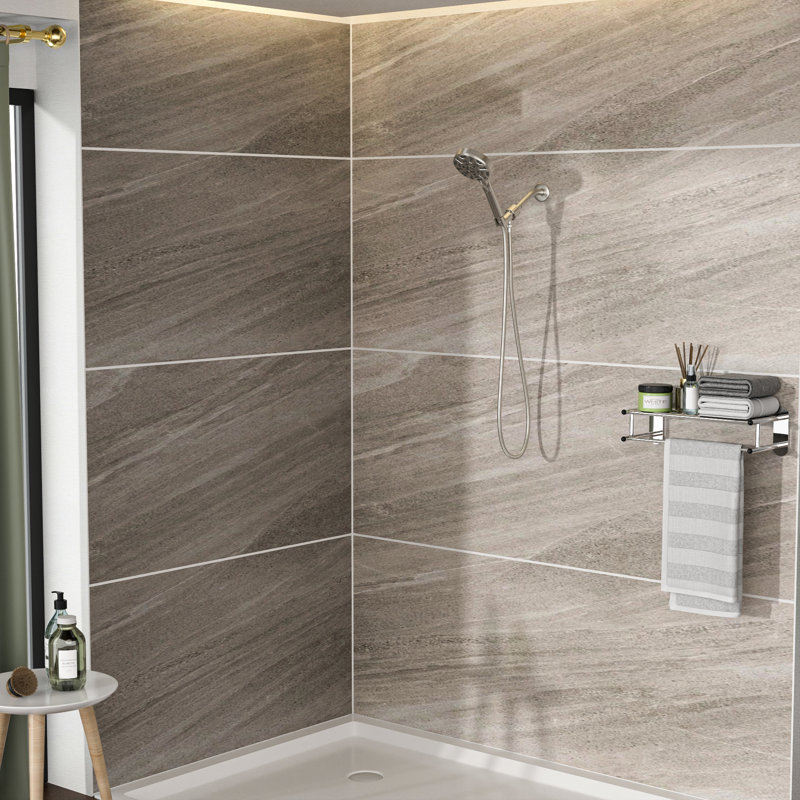 Brushed Nickel Adjustable Handheld Shower - 8 Modes, 4.7" Head, 59" Hose Rejuvenate Your 8 In Indulge A Calming