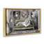 Art mural sur toile flottant encadré doré "Languid Tiger in Opulent Space", conception par Annabelle Hall-1418957646-1419763301