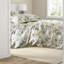 Ensemble de literie pour grand lit de qualité supérieure, 100% satin de coton avec motif floral pour chambre à coucher moderne