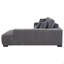 Canapé modulaire rembourré gris anthracite Plather