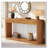 Fluted Console Table with Storage Sophisticated Display Design