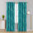 Spurgh Sliver Wave Foil Print Blackout Thermal Grommet Curtain Panels (Set of 2)-792607135-792607148