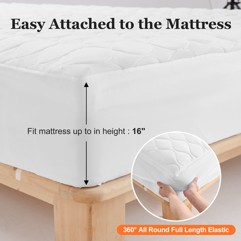 Matelas chauffant Aladino, Grand, Blanc