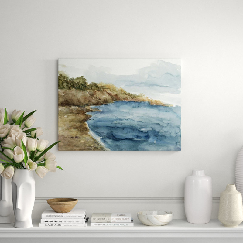 Glistening Ocean Print by Sara Brown, Outdoor, 24" H x 32" W x 1.5" D