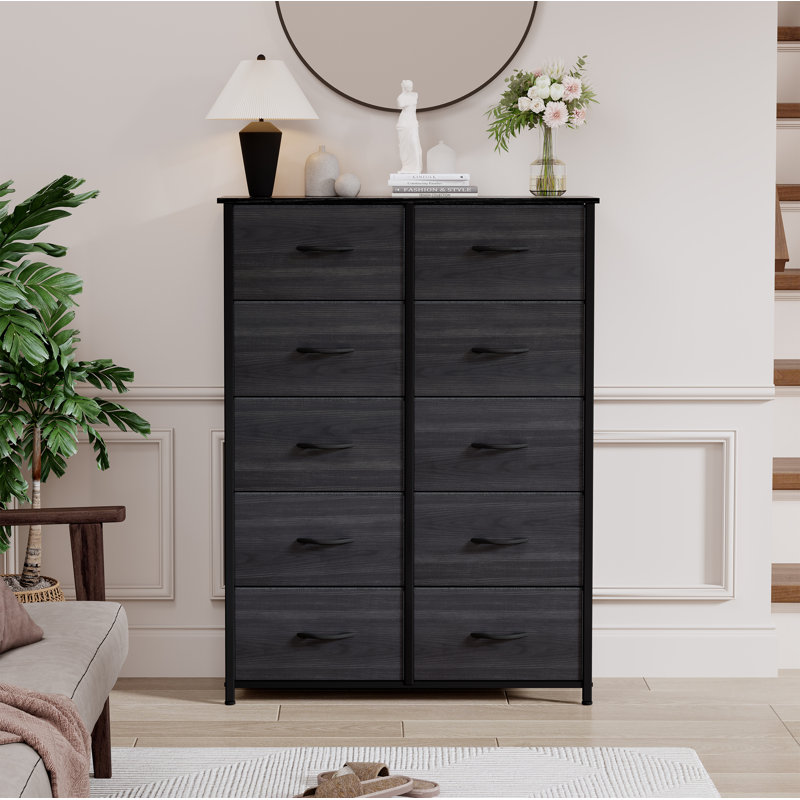 Commode en tissu 4 tiroirs