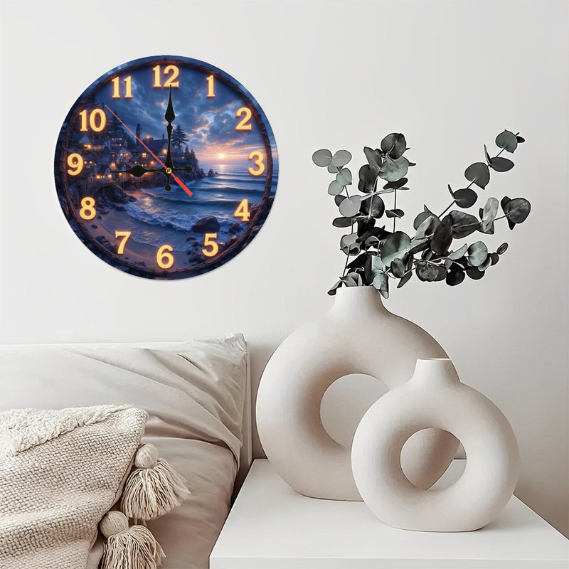 Horloge murale Ocean Sunset