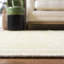 Tapis en laine / coton tissé à la main à plat Rodgers en ivoire / vert clair-606783184