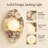 1 - Light Aurelia Alabaster Globe Wall Sconce