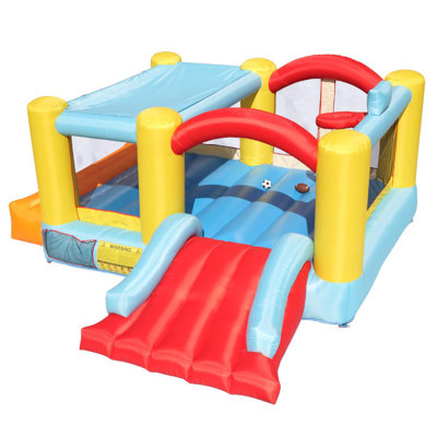 Jeu gonflable 12 'x 6' avec glissade